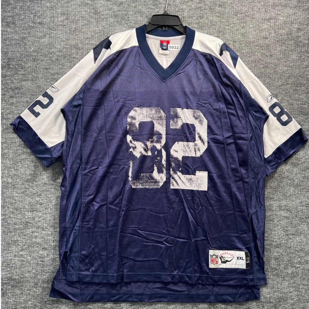 Reebok NFL Dallas Cowboys Jason Witten 82 Jersey Navy Blue White XXL